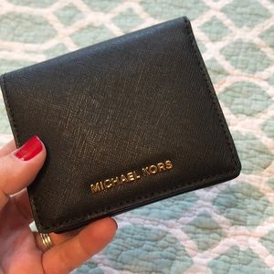 Black Michael Kors wallet
